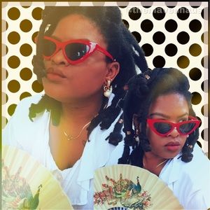 Vintage Style Cateye Sunglasses